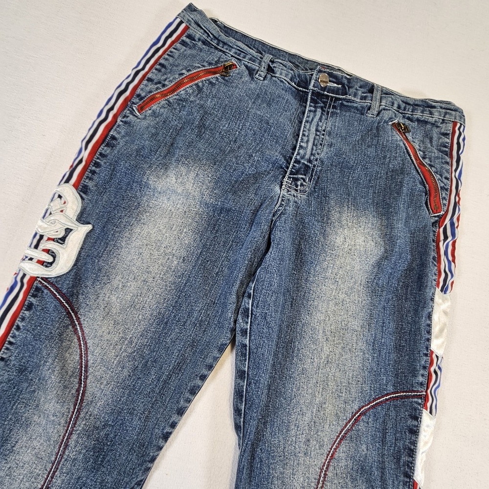 Paco Jeans With Attitude Womens‎ 17 Hipster Slug Grunge Embroidered Vintage